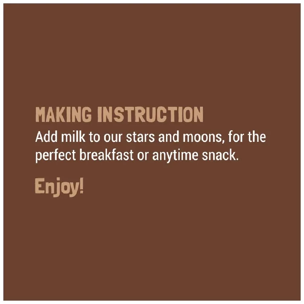 Slurrp Farm Choco Crunch Breakfast Cereal - Ragi Stars & Moons, Healthy Millet, No Maida/Sugar - Image 7