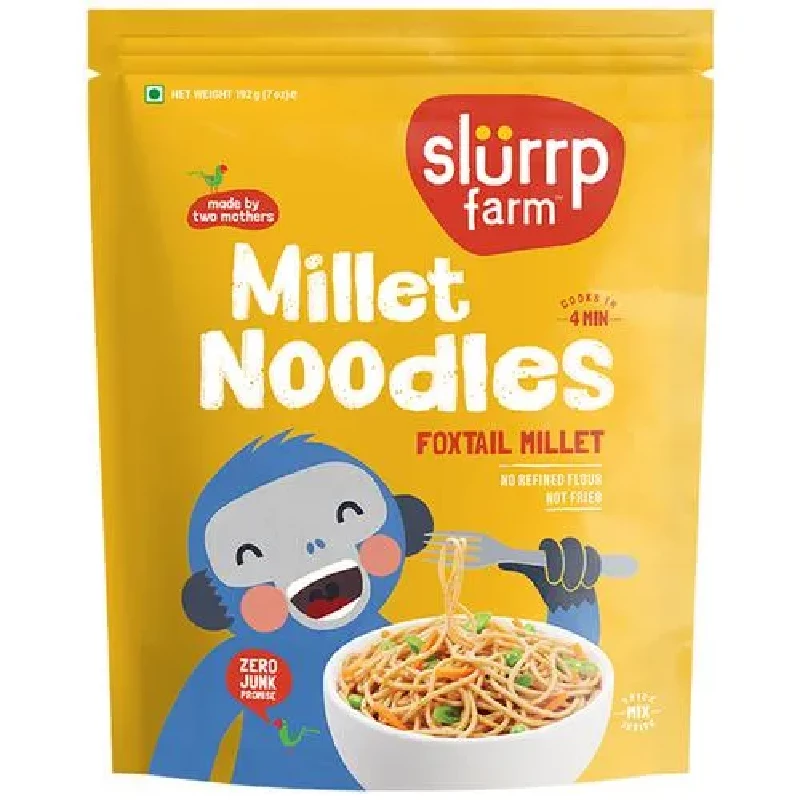 Slurrp Farm Foxtail Millet Noodles - No Maida, Not Fried (Pack of 3) - Image 2