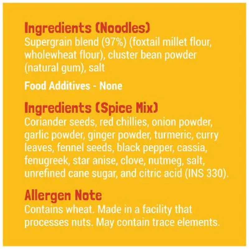 Slurrp Farm Foxtail Millet Noodles - No Maida, Not Fried (Pack of 3) - Image 4