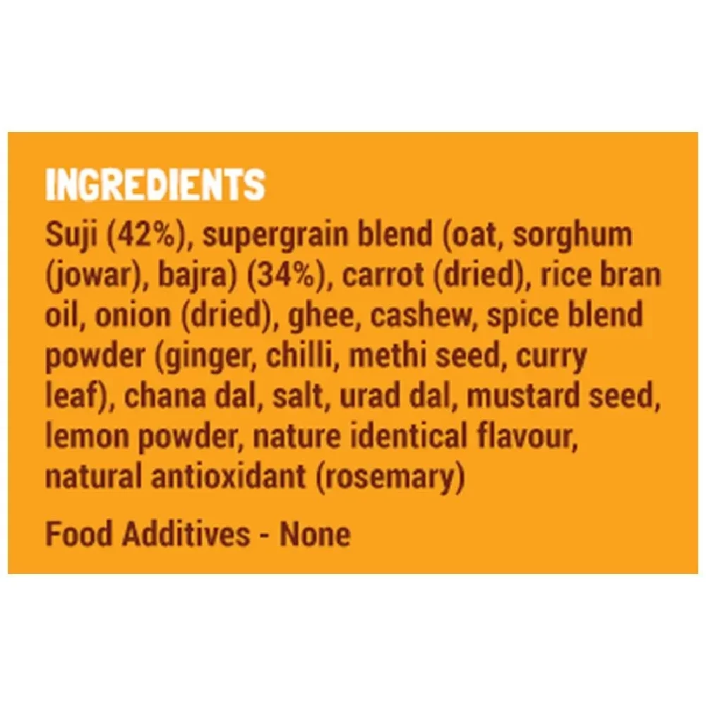 Slurrp Farm Instant Millet Upma - Ghee Masala, Zero Palm Oil, Protein & Fiber Rich - Image 4