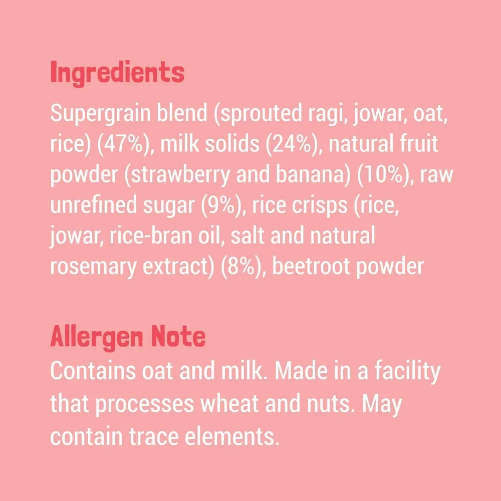 Slurrp Farm Multigrain Millets With Strawberry Cereal - Image 4