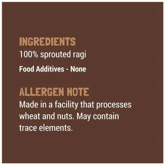 Slurrp Farm Organic Sprouted Ragi Powder/Nachni Peeth - Image 3