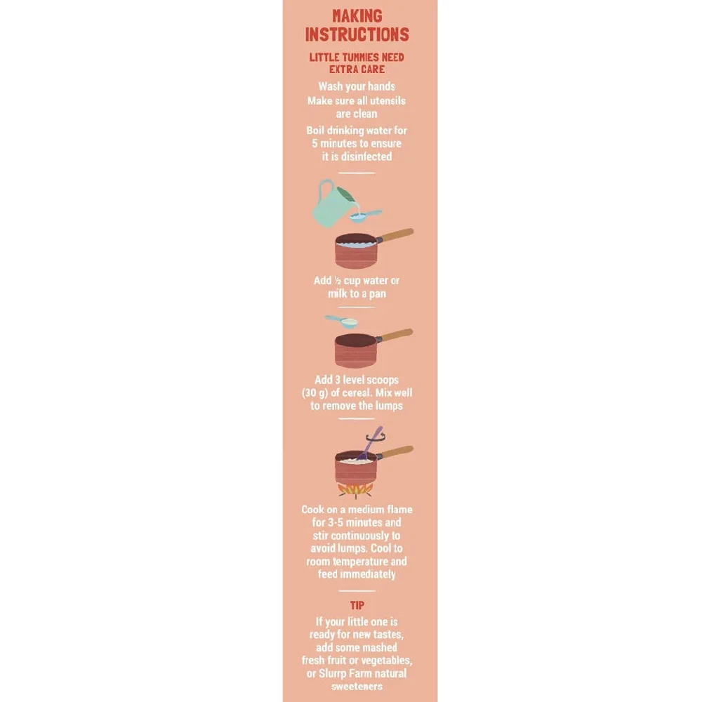 Slurrp Farm Ragi, Almond and Banana Cereal for little Ones - Image 3