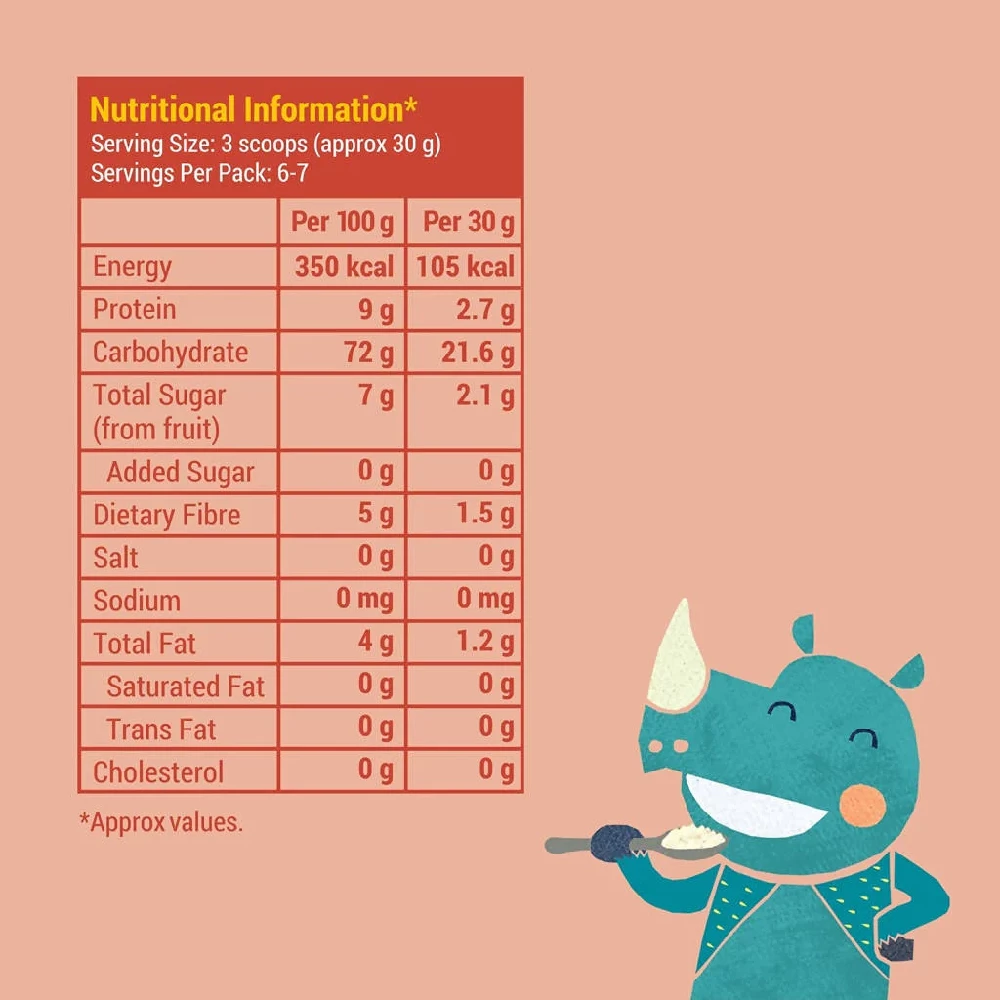 Slurrp Farm Ragi, Almond and Banana Cereal for little Ones - Image 5