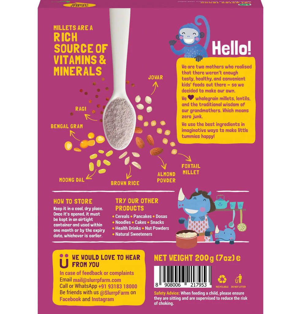 Slurrp Farm Sathu Maavu Cereal For Little Ones - Image 2