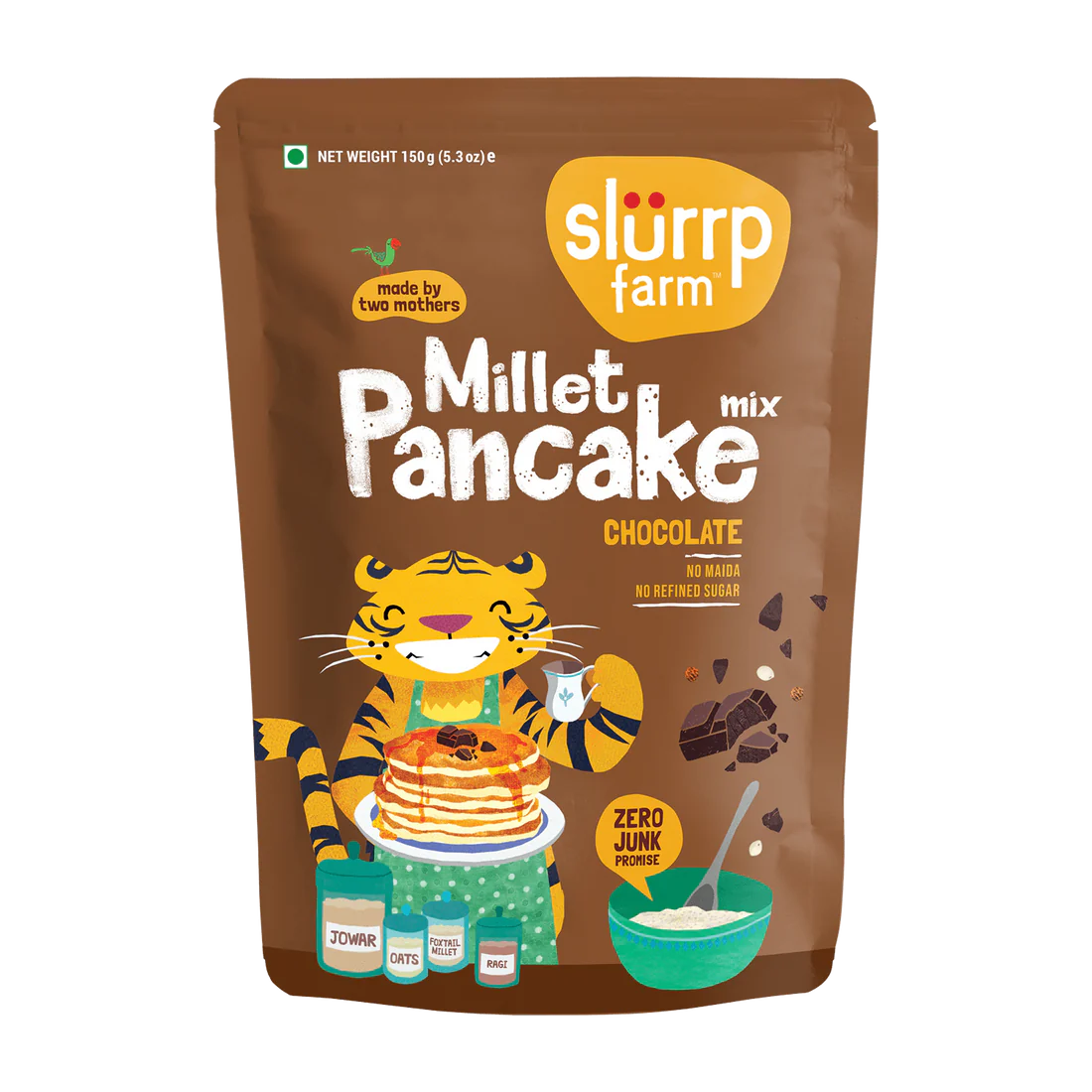 Slurrp Farm Millet Pancake Mix  Chocolate & Supergrains