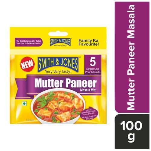 Smith & Jones Mutter Paneer Masala Smith & Jones Mutter Paneer Masala--100 g (Pack of 5)