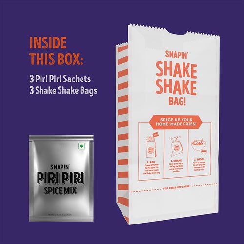 Snapin Piri Piri Spice Mix - With Shake Shake Bags - Image 7
