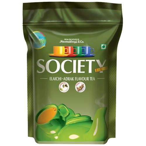 Society Elaichi Adrak Flavoured Tea - Goodness Of Nature For Your Wealth Society Elaichi Adrak Flavoured Tea - Goodness Of Nature For Your Wealth--250 g Pouch