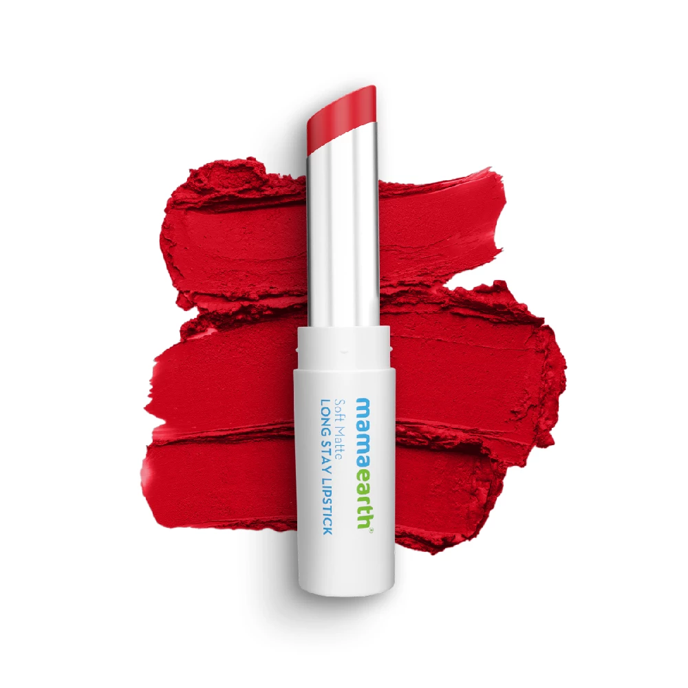 Soft Matte Long Stay Lipstick - Ruby Red | The Desi Food