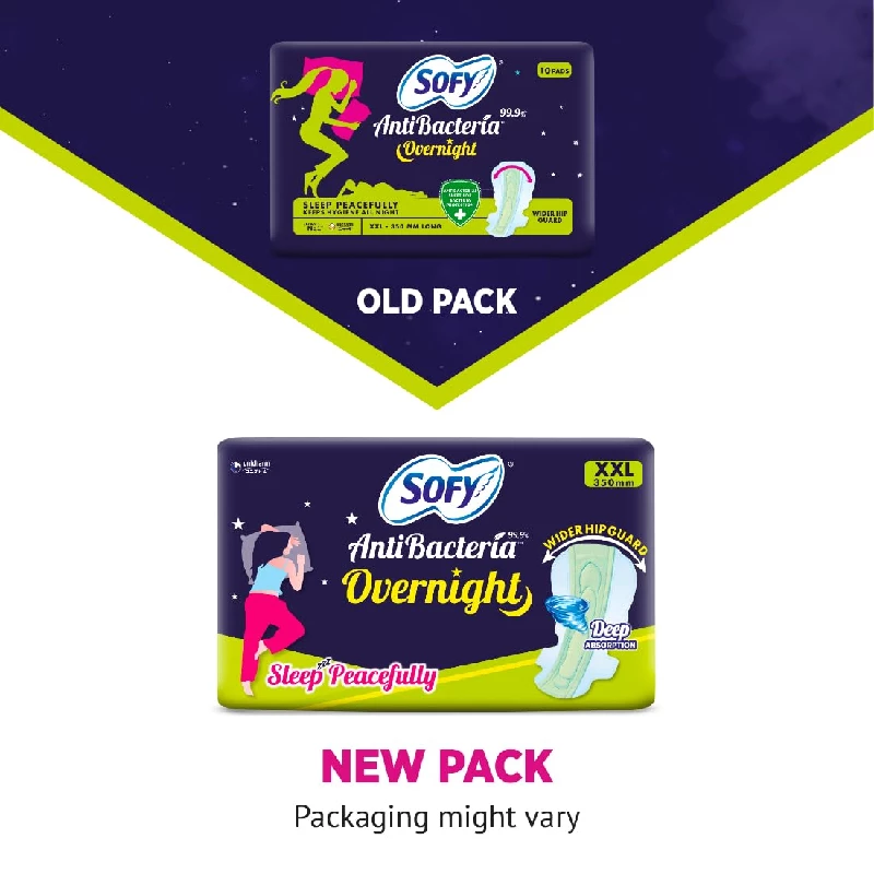 Sofy Anti Bacteria Overnight Extra Long Sanitary Pads - Image 6