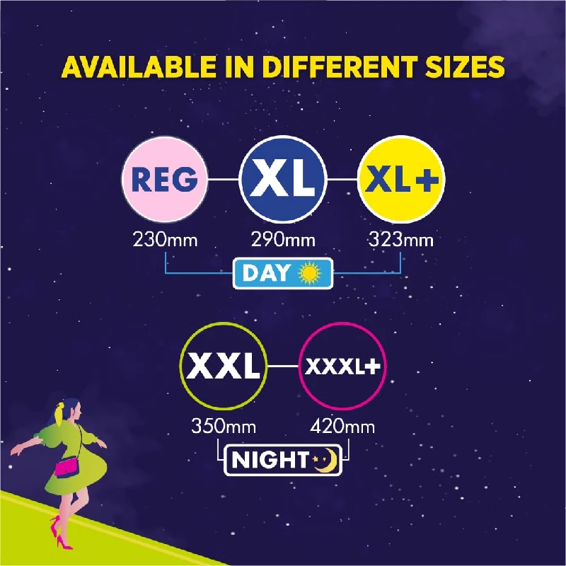 Sofy Anti Bacteria Overnight Extra Long Sanitary Pads - Image 8