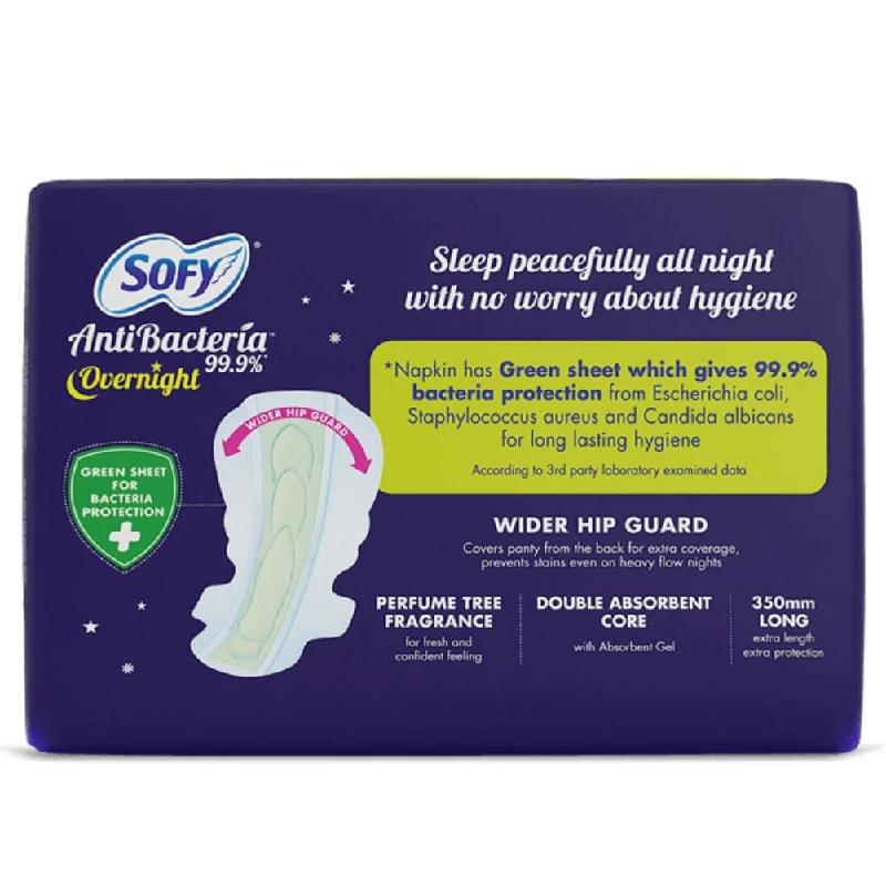 Sofy Anti Bacteria Overnight XXL Sanitary Pads - Image 2