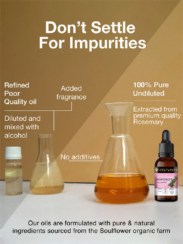 Soulflower Organic Rosemary Hair Growth Essential Oil - Image 7