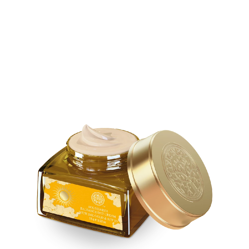Forest Essentials Soundarya Radiance Cream With 24K Gold & SPF 25 - Image 4
