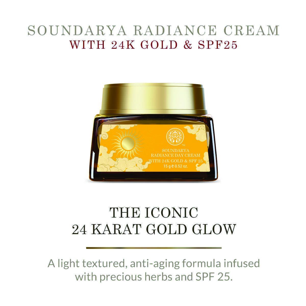 Forest Essentials Soundarya Radiance Cream With 24K Gold & SPF 25 - Image 7
