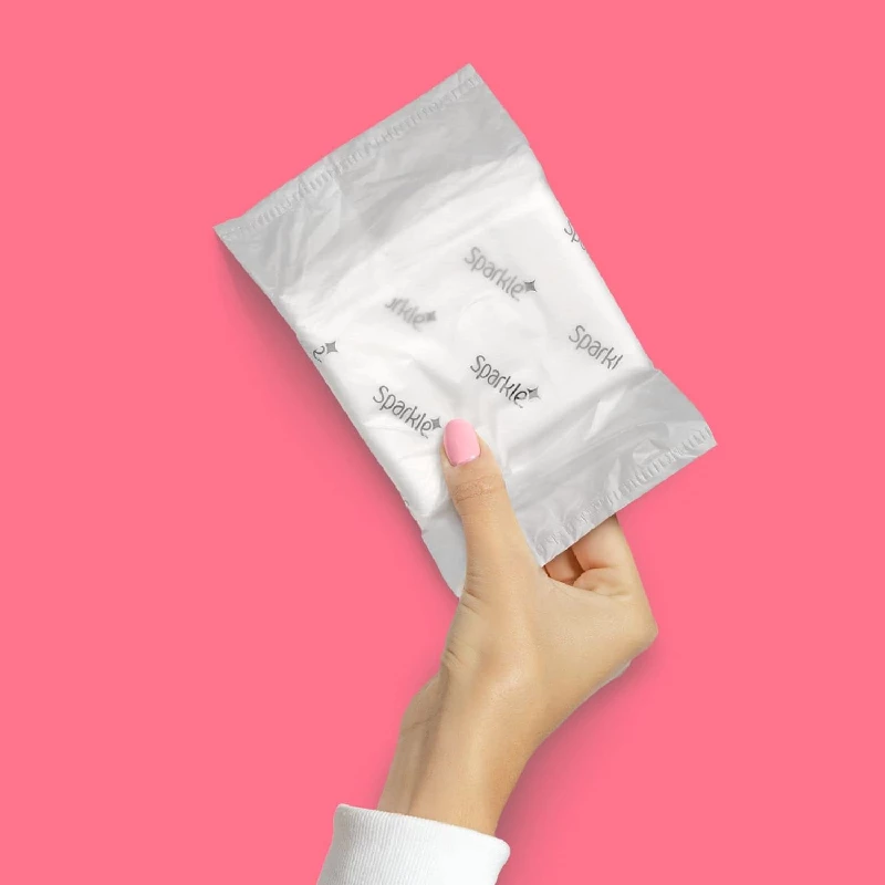 Sparkle Biodegradable & Compostable Bamboo Sanitary Pads - Image 4