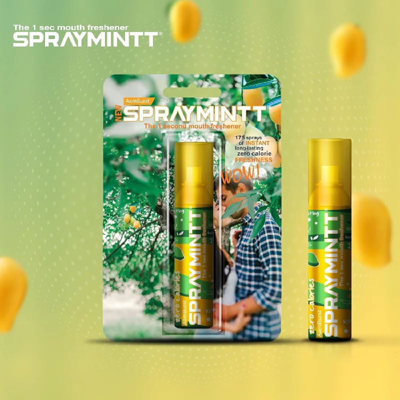 Spraymintt Mouth Freshener Aamburst flavour & Colablast flavour 15 g - Image 2