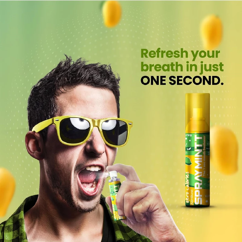 Spraymintt Mouth Freshener Thandapaan flavour & Aamburst flavour 15 g - Image 3