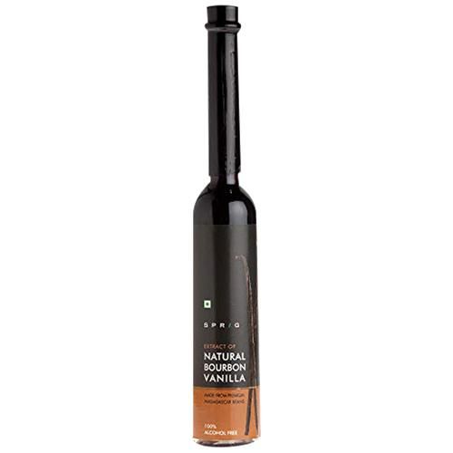 Sprig 100 % Natural Bourbon Vanilla Extract - For Chefs & Home Use Sprig 100 % Natural Bourbon Vanilla Extract - For Chefs & Home Use--100 ml