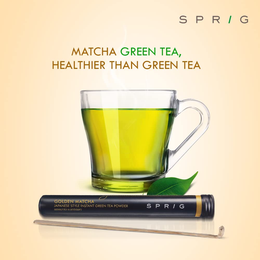Sprig Golden Matcha Tea - Gourmet Green Tea - Image 4