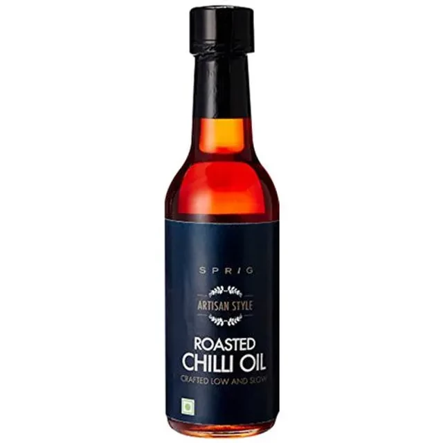 Sprig Roasted Chilli Oil Sprig Roasted Chilli Oil-Pack Size-125 g