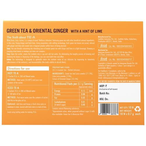 Sprig TE.A Green Tea & Oriental Ginger - Image 2