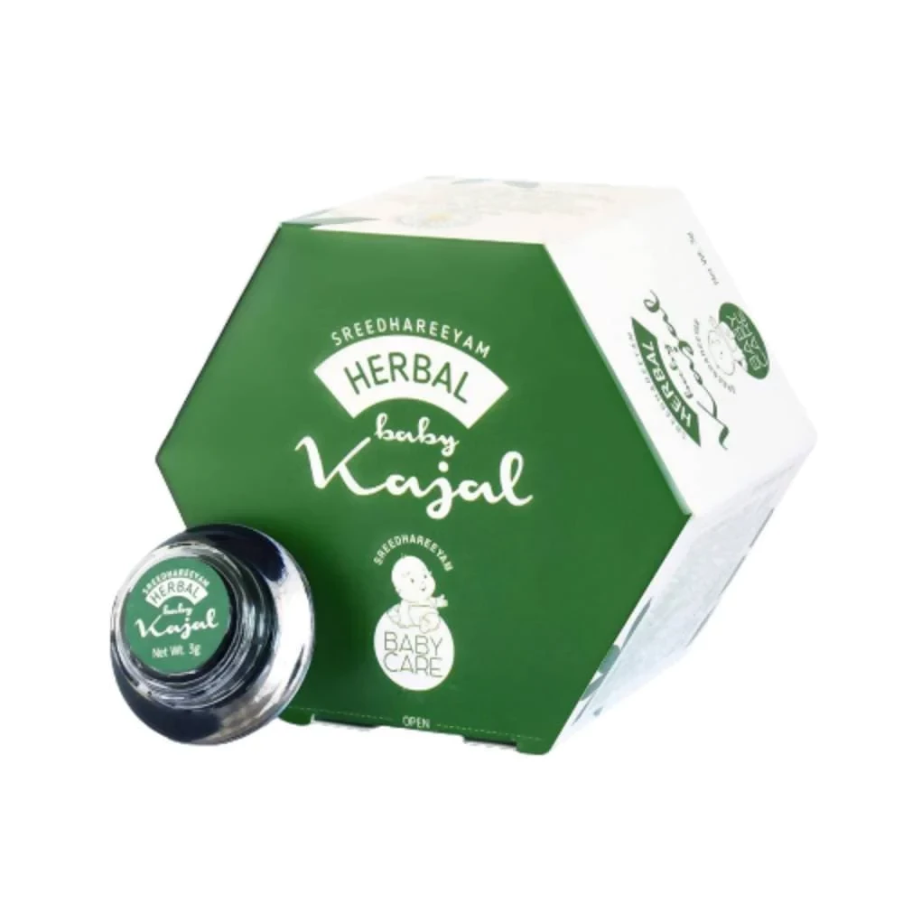 Sreedhareeyam Ayurveda Herbal Baby Kajal - Image 2