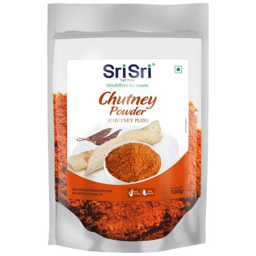 SRI SRI Tattva Chutney Powder Rich In Taste & Flavour