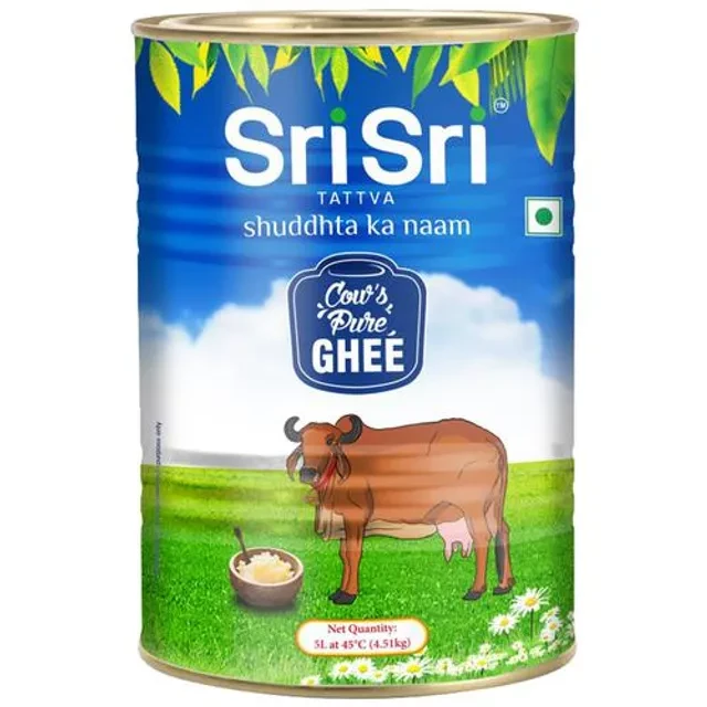 Sri Sri Tattva Cow's Pure Ghee - Source Of Calcium, Boosts Overall Health