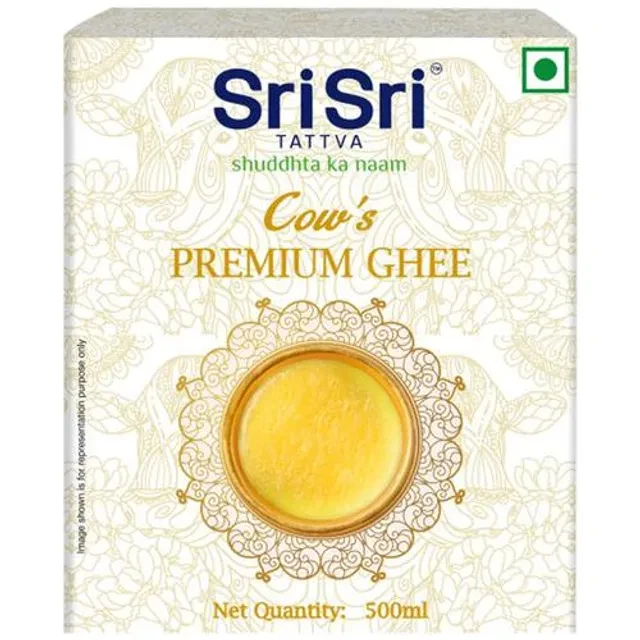 Sri Sri Tattva Premium Cow Ghee - For Better Digestion and Immunity