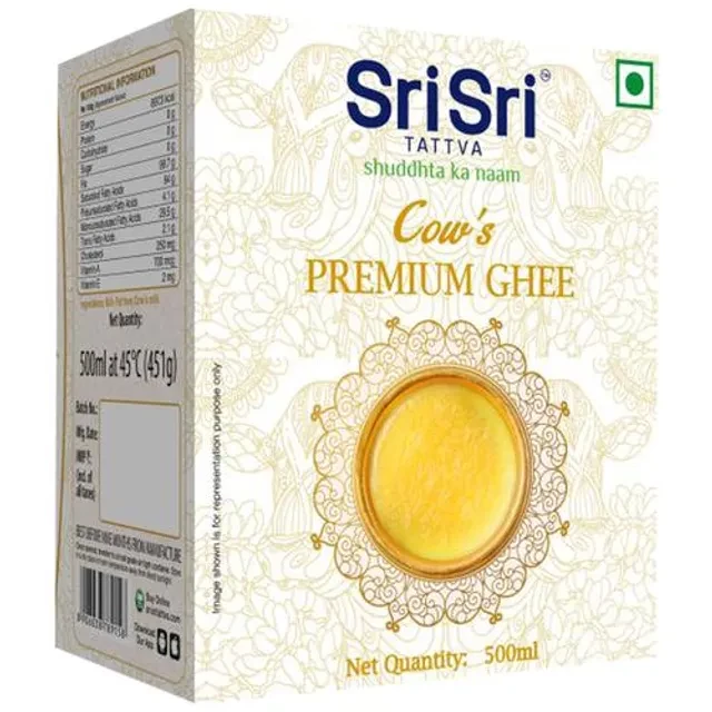 Sri Sri Tattva Premium Cow Ghee - For Better Digestion and Immunity - Image 2