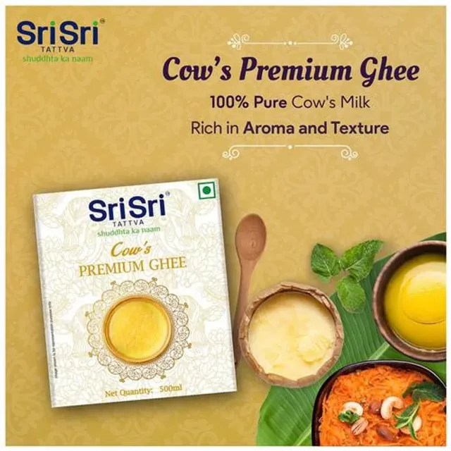 Sri Sri Tattva Premium Cow Ghee - For Better Digestion and Immunity - Image 6