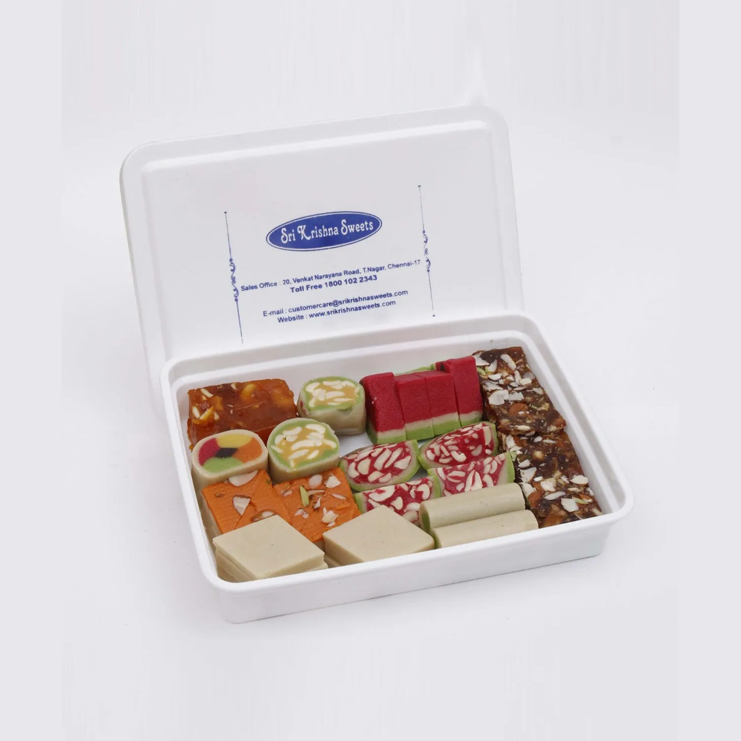 Sri Krishna Sweets Assorted Kaju Sweets - Image 4