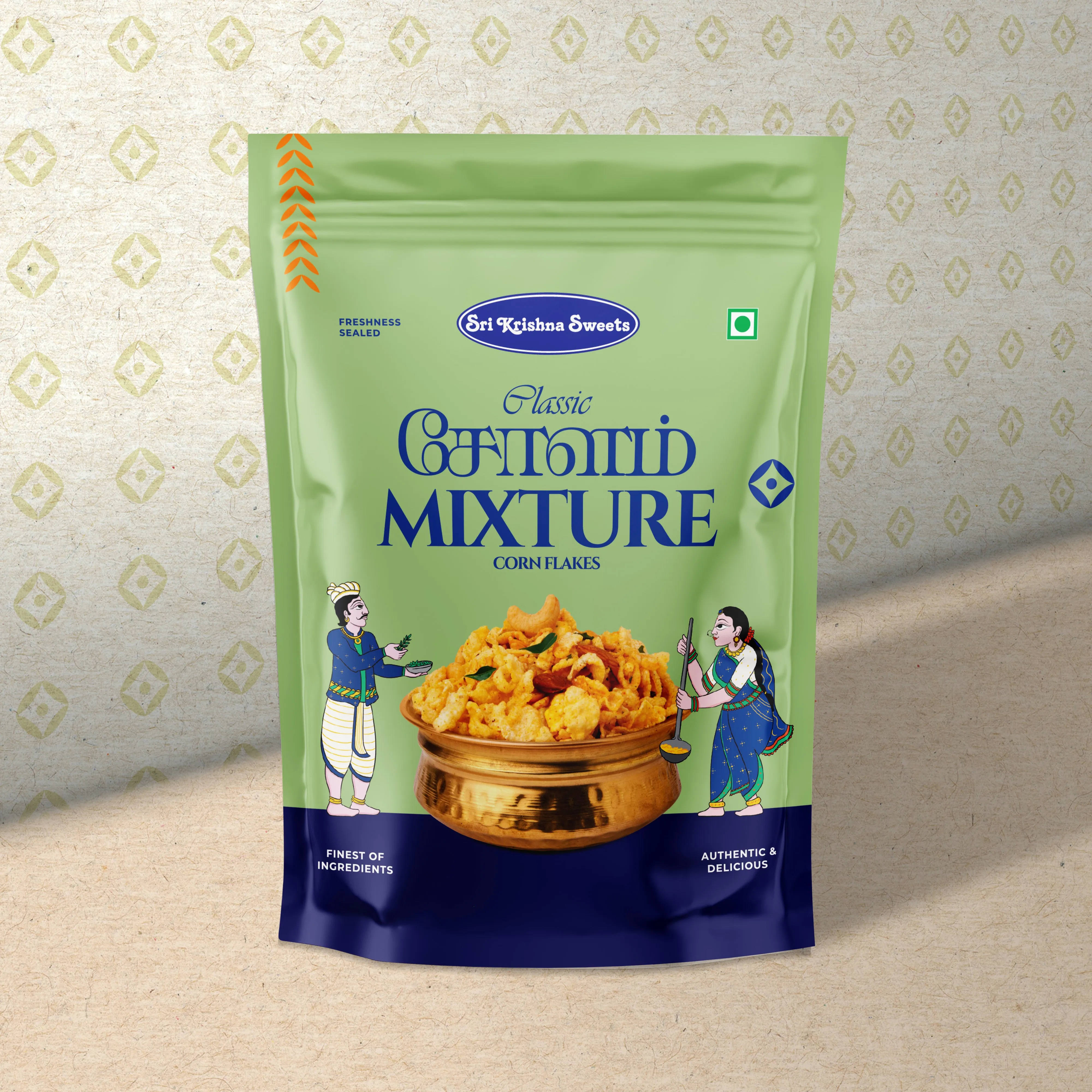 Sri Krishna Sweets Cornflakes Mixture Sri Krishna Sweets Cornflakes Mixture-Pack Size-250 g