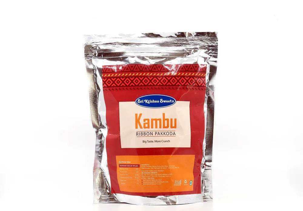 Sri Krishna Sweets Kambu Ribbon Pakkoda Sri Krishna Sweets Kambu Ribbon Pakkoda-Pack Size-200 g