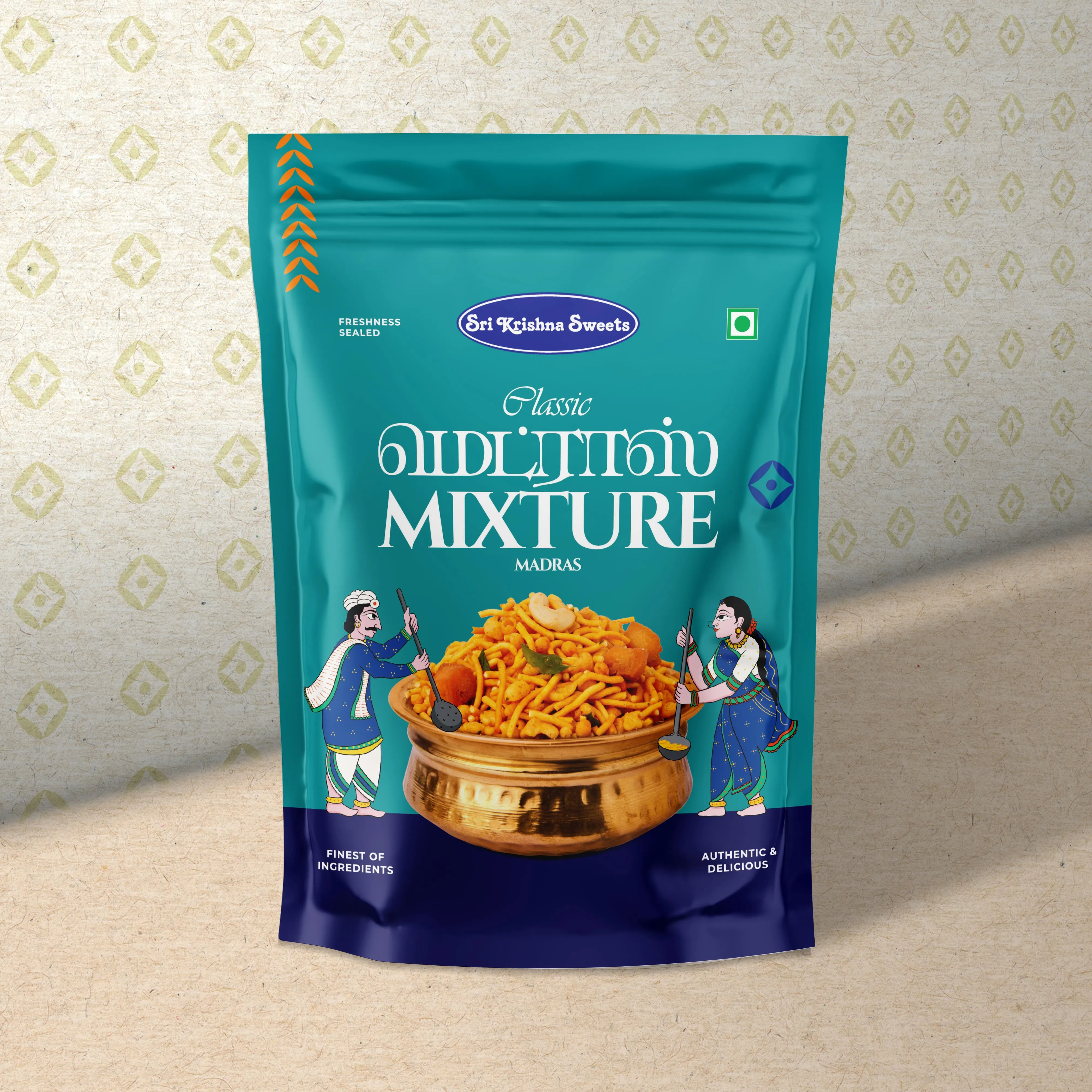 Sri Krishna Sweets Madras Mixture Sri Krishna Sweets Madras Mixture-Pack Size-250 g