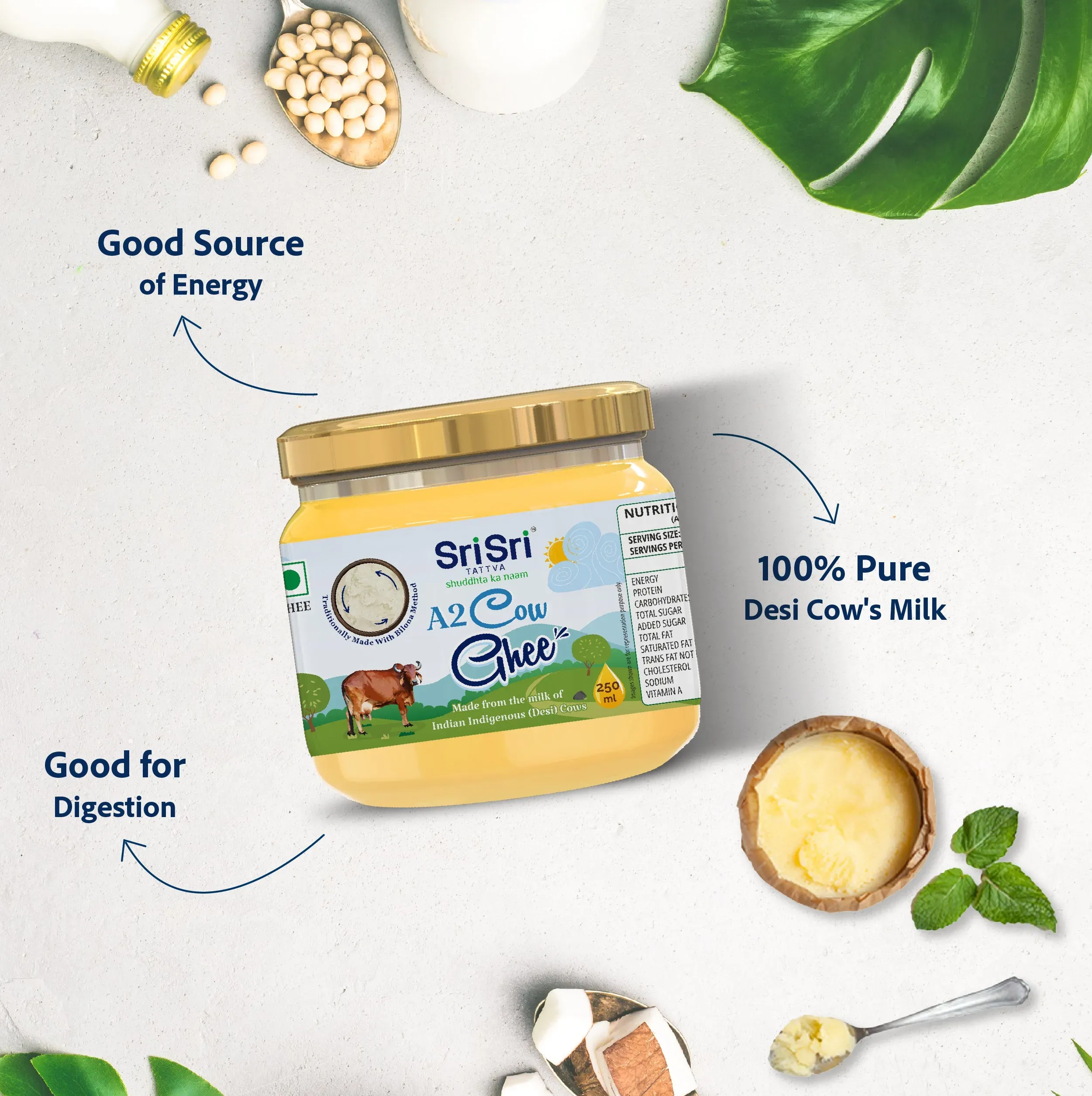 Sri Sri Tattva A2 Cow Ghee - Image 3