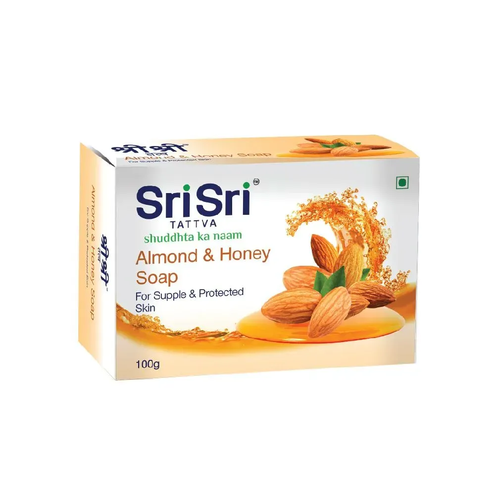 SRI SRI Tattva Almond Honey Soap