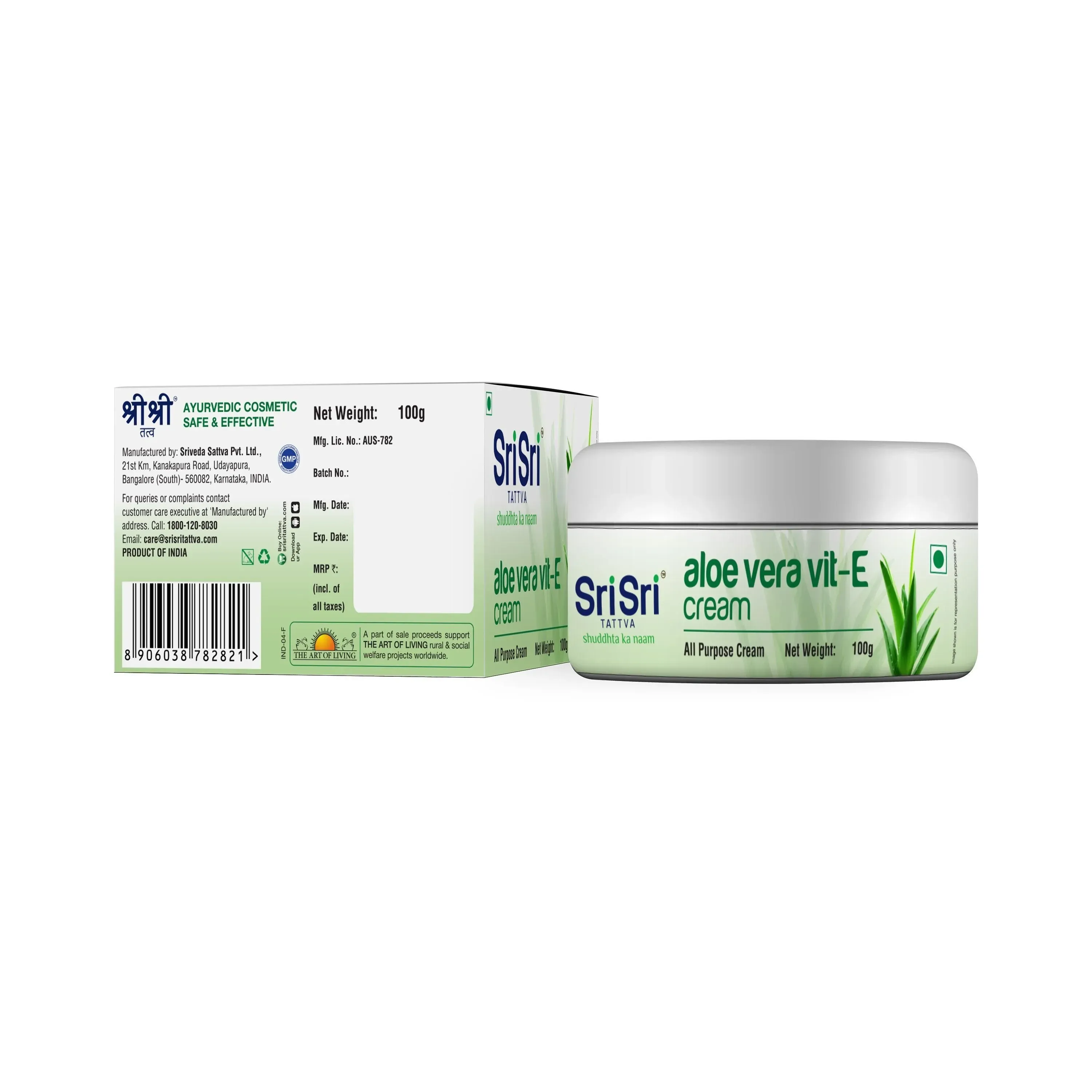 Sri Sri Tattva Aloe Vera Vit-E Cream - Image 6