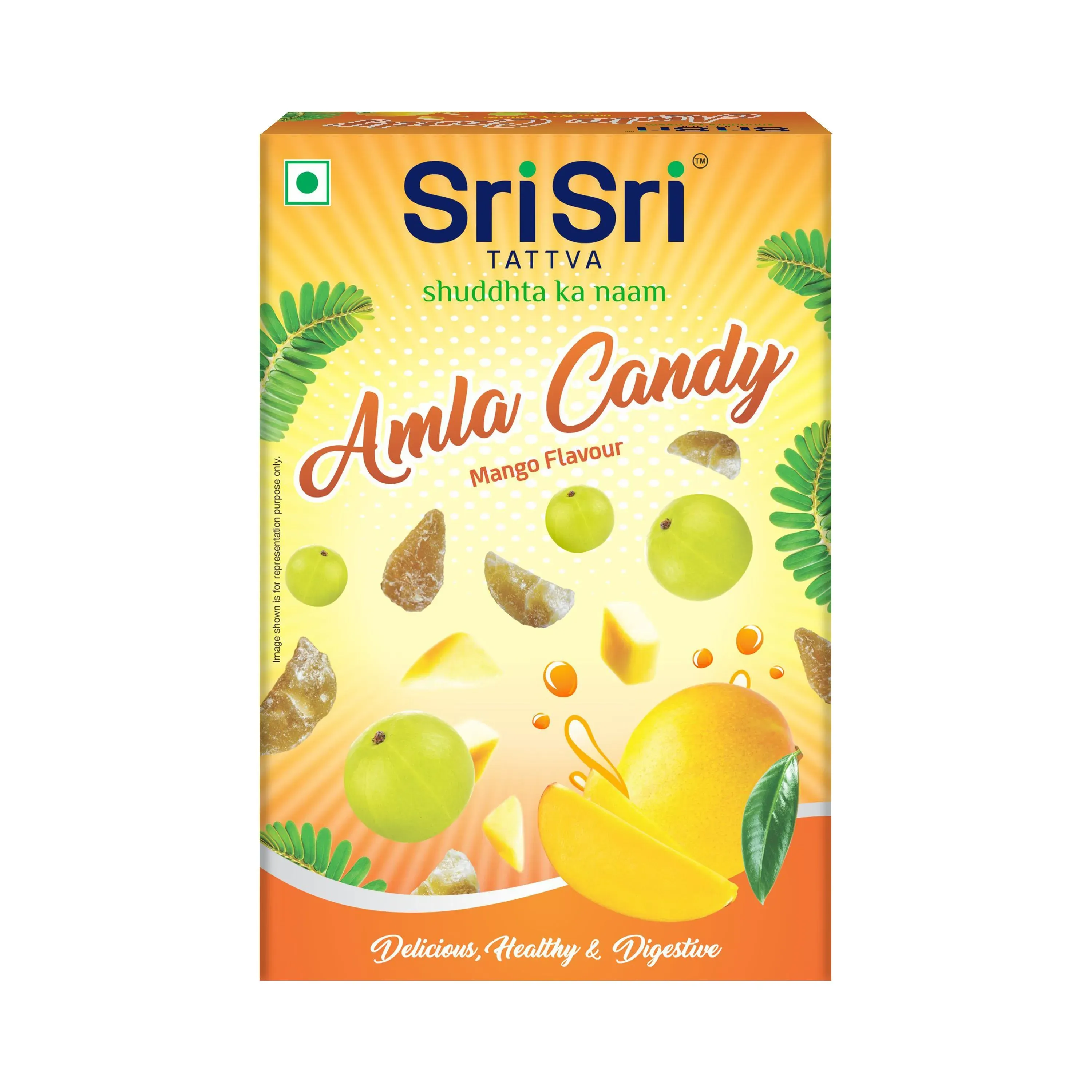 Sri Sri Tattva Amla Candy Mango Flavoured - Image 1