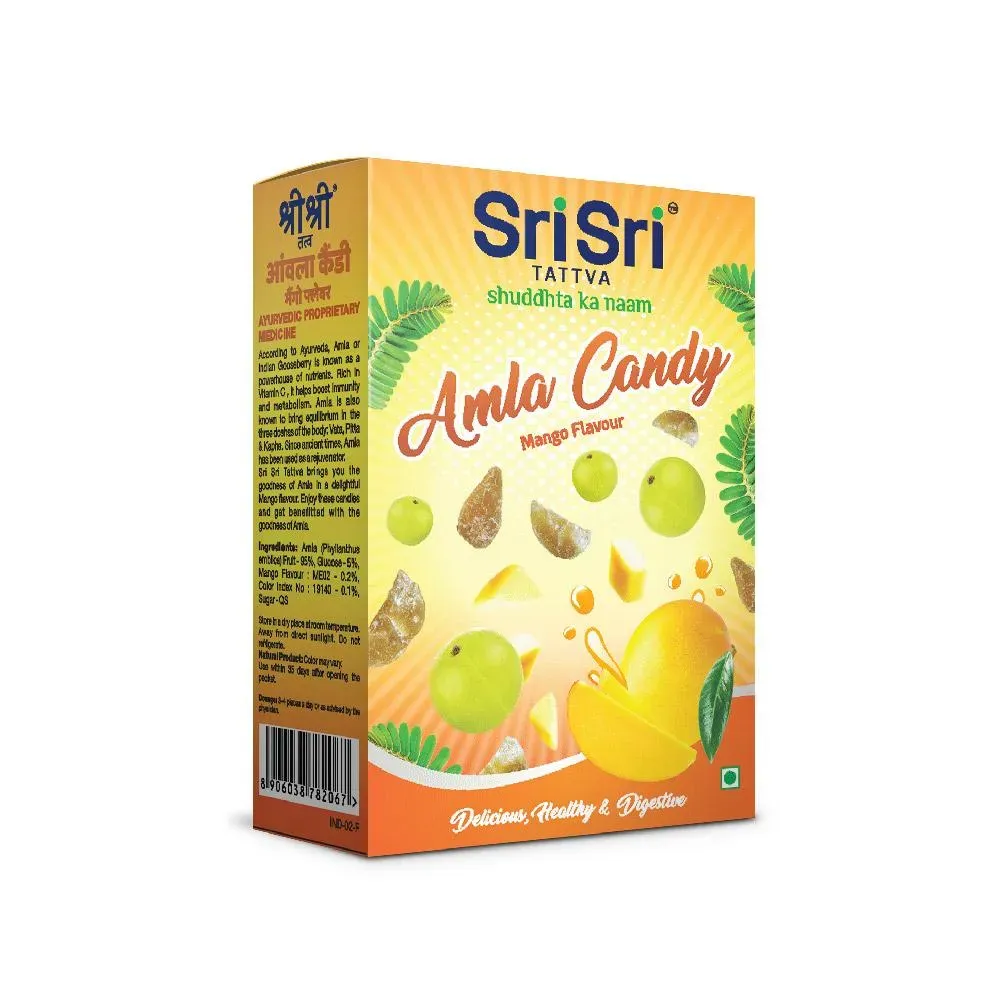 Sri Sri Tattva Amla Candy Mango Flavoured - Image 6