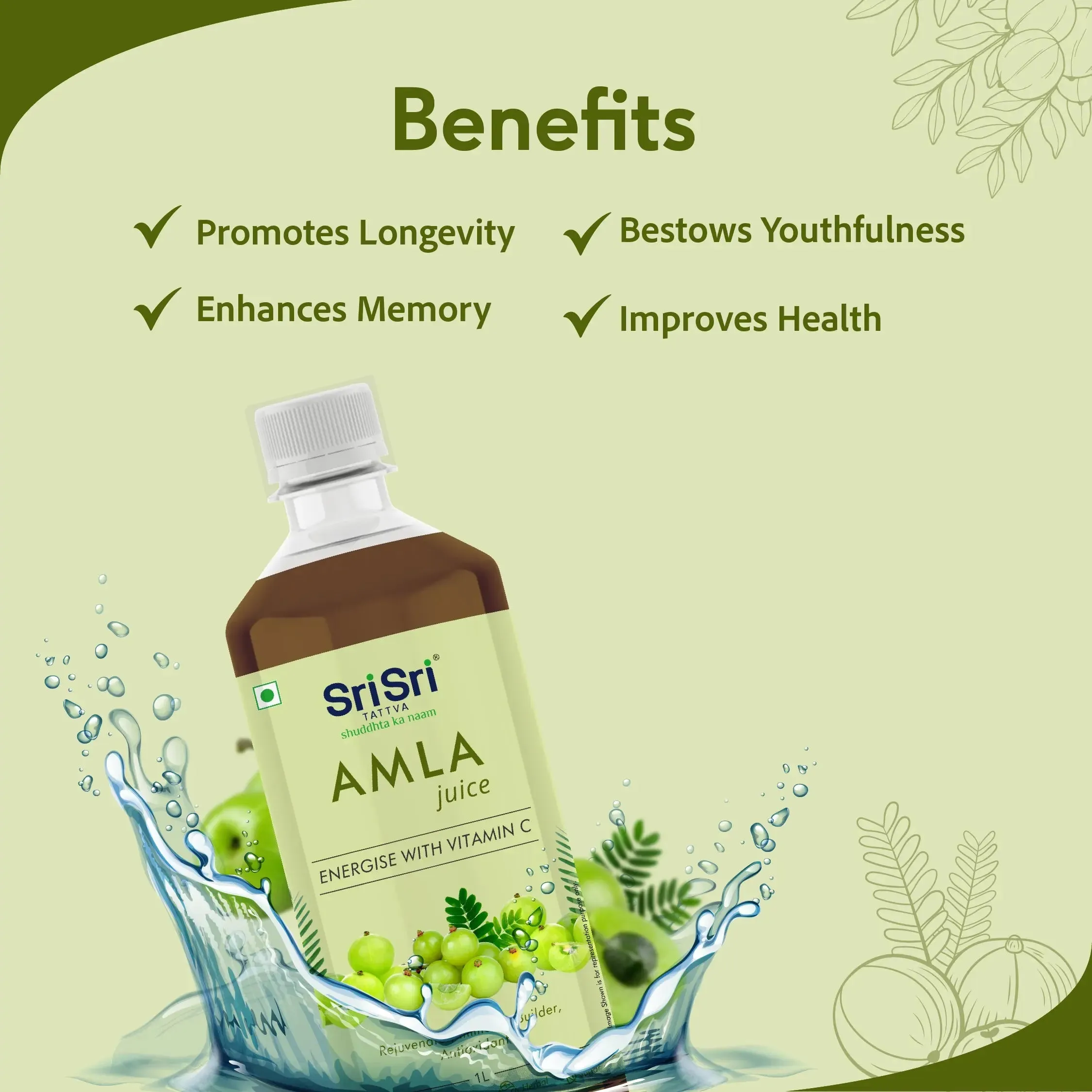 Sri Sri Tattva Amla Juice - Image 3