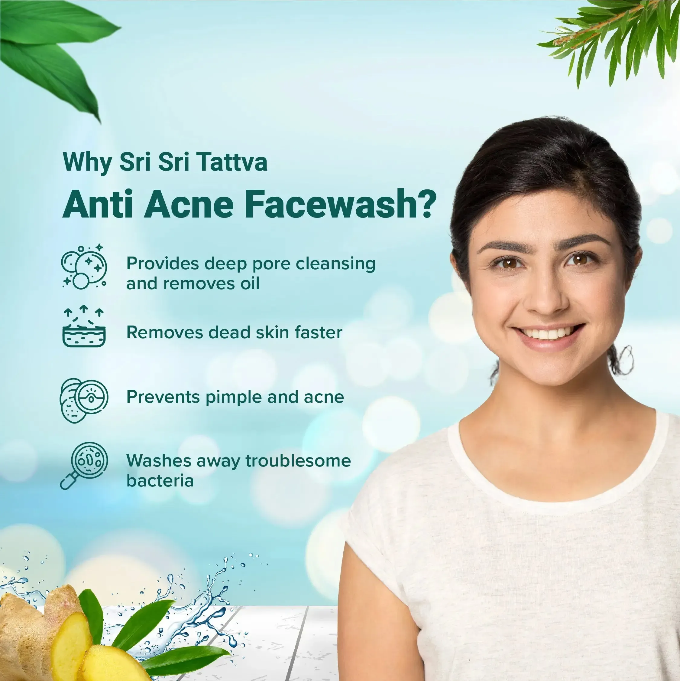 Sri Sri Tattva Anti Acne Face Wash - Image 5