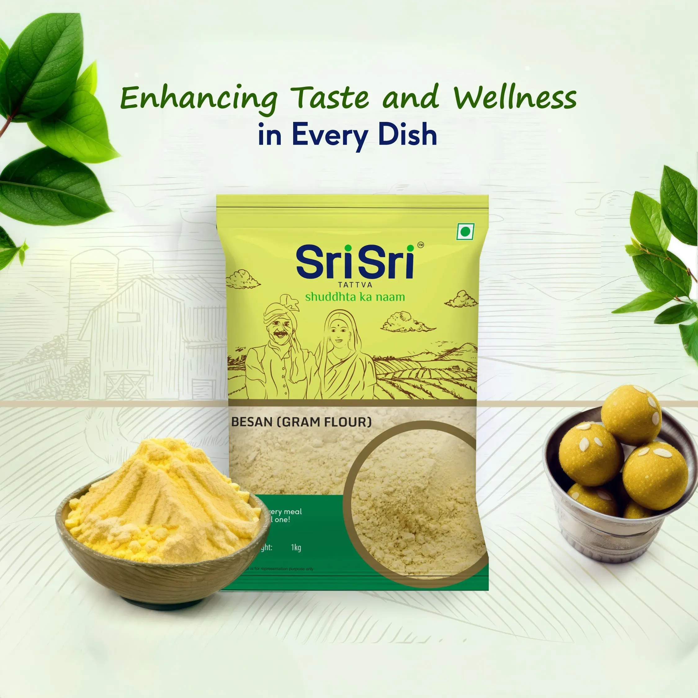 Sri Sri Tattva Besan (Gram Flour) - Image 3