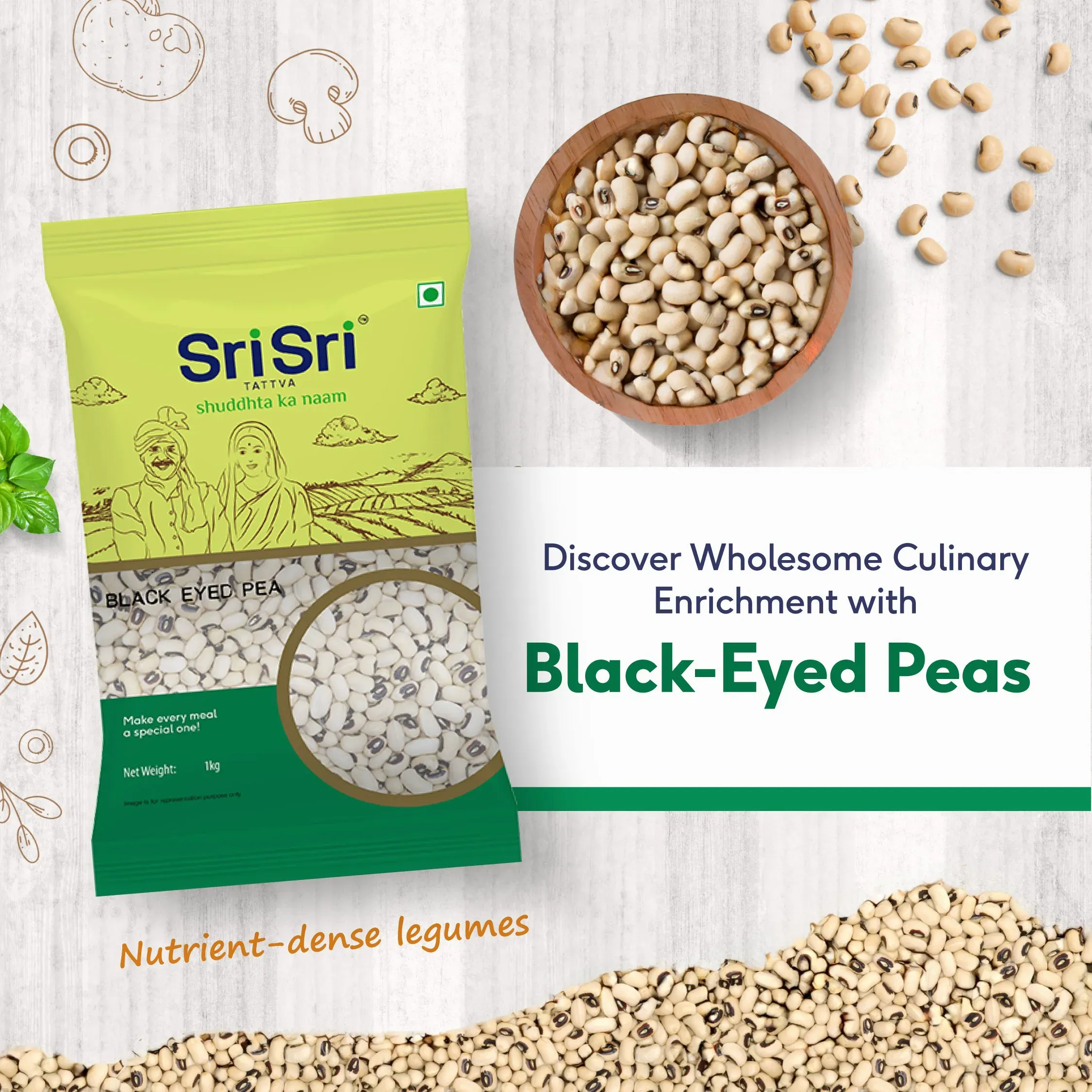 Sri Sri Tattva Black Eyed Pea - Image 4