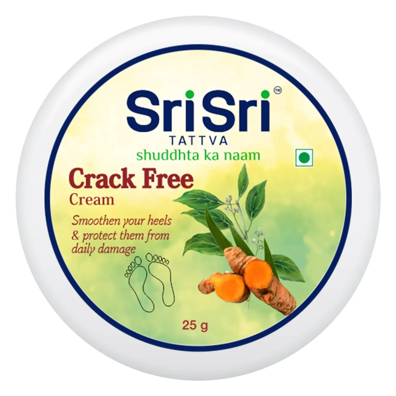 Sri Sri Tattva Crack Free Cream for Soft & Smooth Heels - Image 3