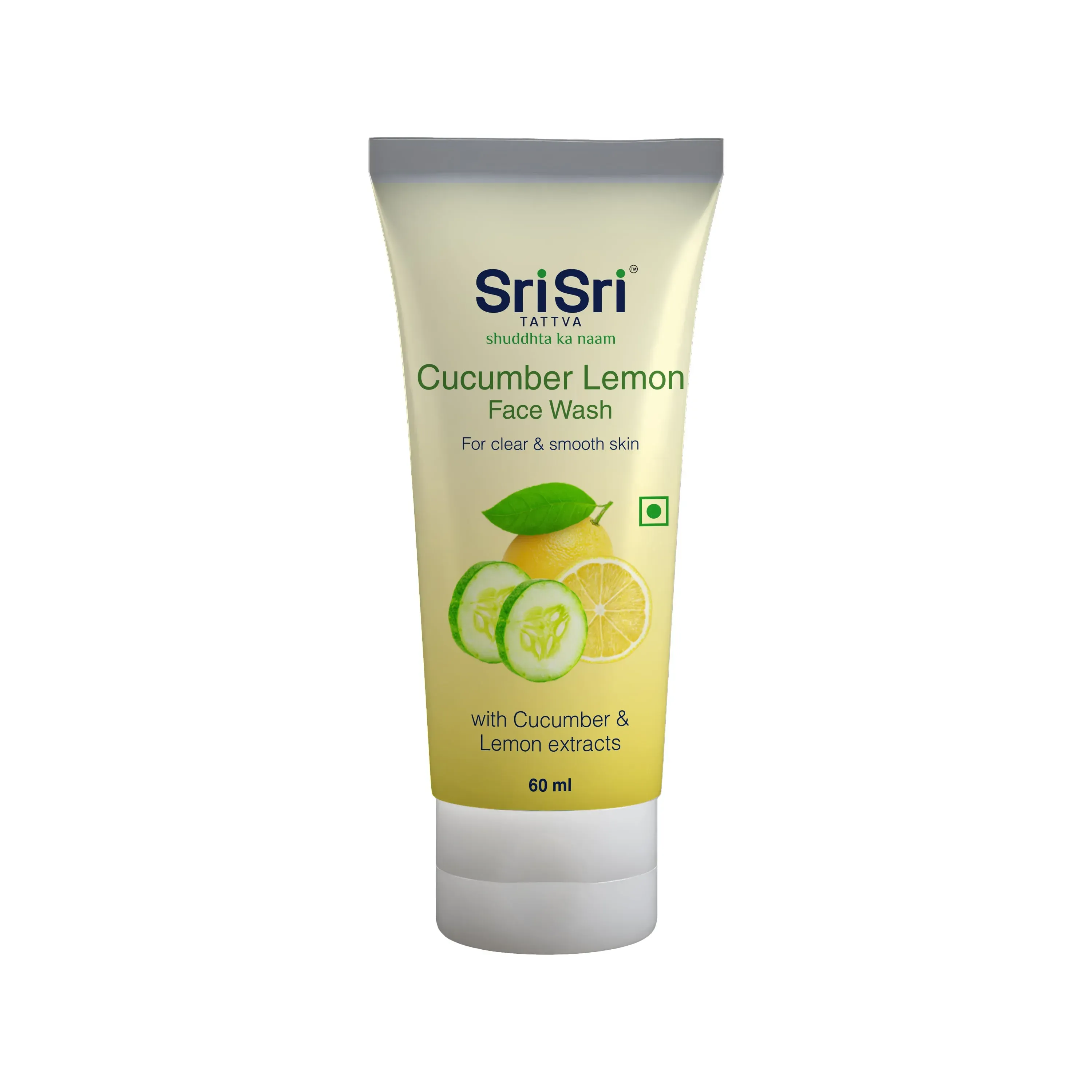 Sri Sri Tattva Cucumber & Lemon Face Wash - Image 1
