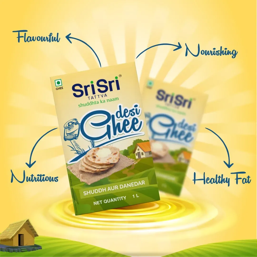 Sri Sri Tattva Desi Ghee (Ceka Pack) - Image 3