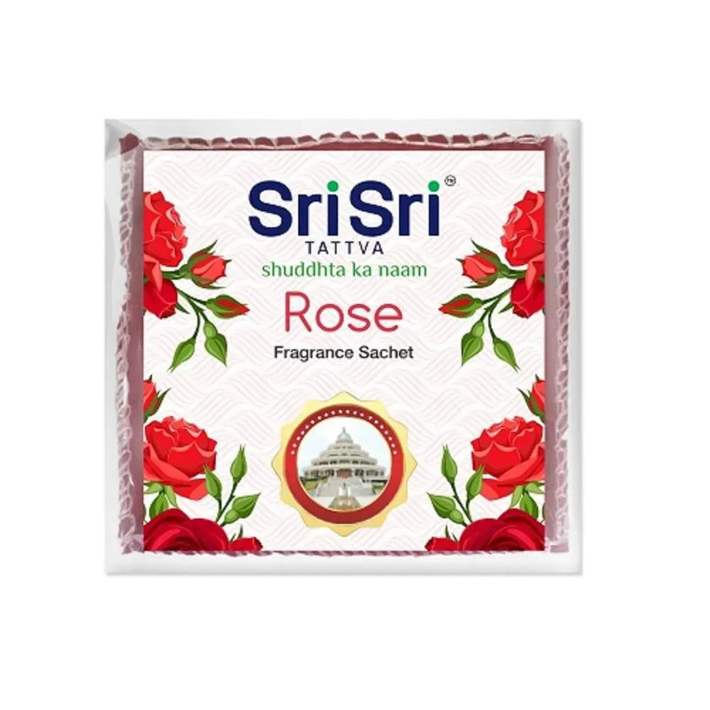 SRI SRI Tattva Fragrance Sachet Rose (pack Of 5)